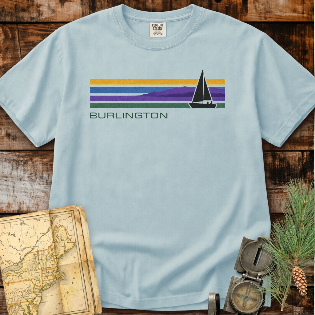 Burlington Vermont | Sailboat on Champlain T-Shirt