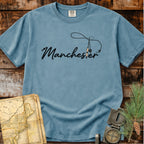 Manchester Vermont | Fly Fishing Rod T-Shirt