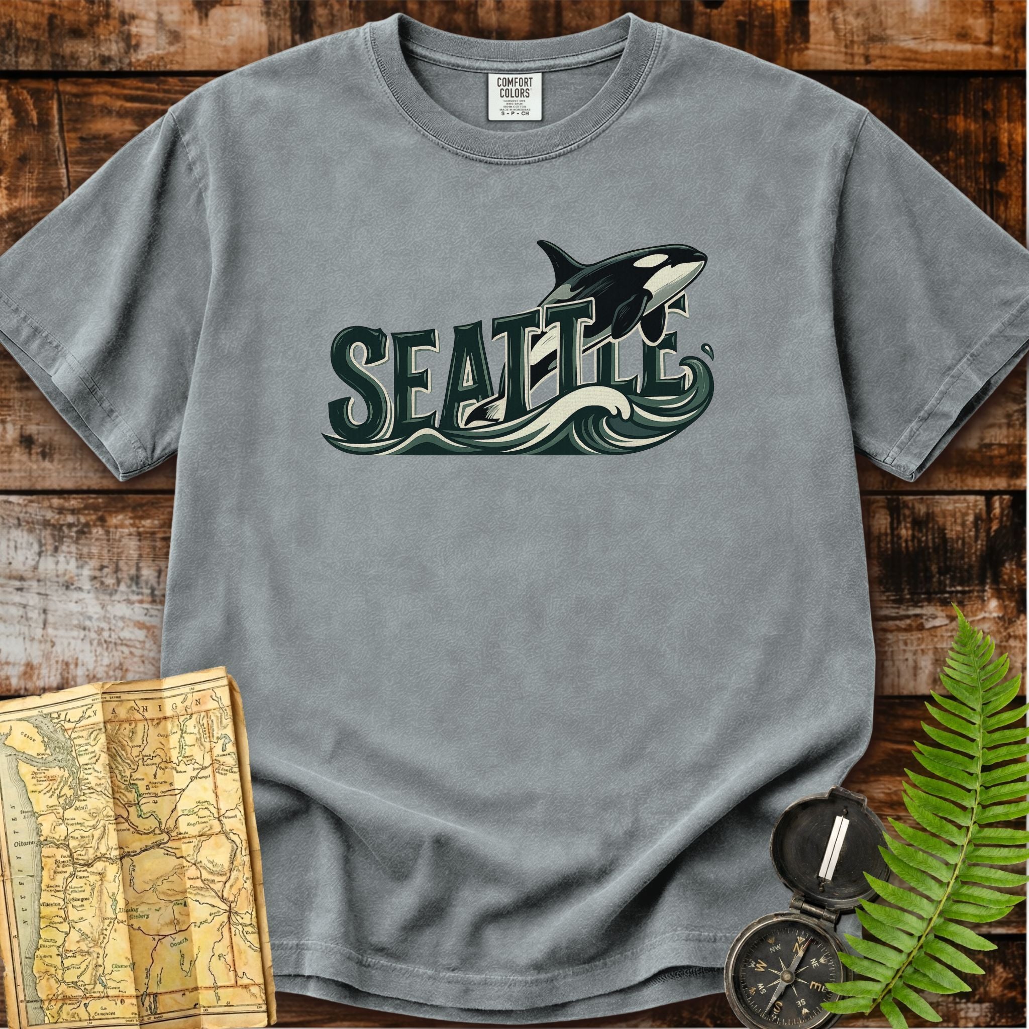 Seattle Washington | Orca Whale T-Shirt
