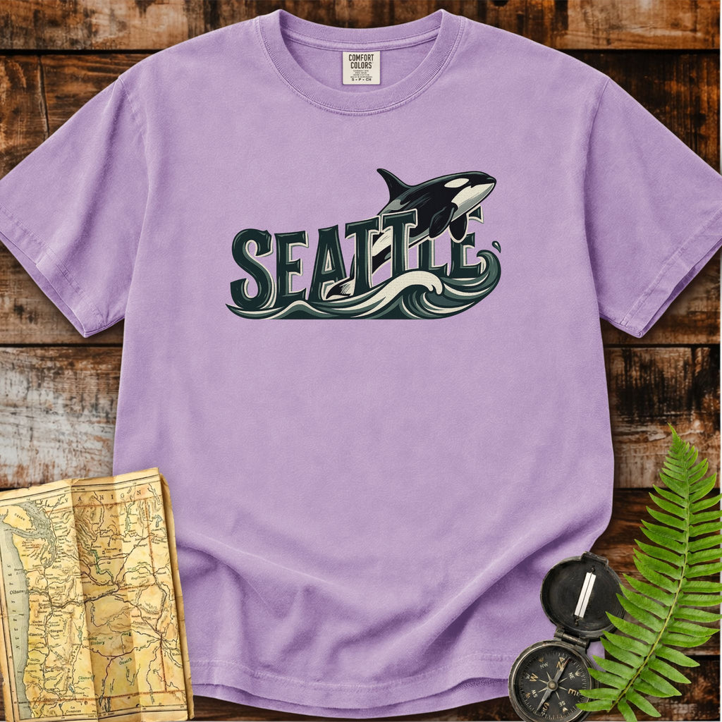 Seattle Washington | Orca Whale T-Shirt