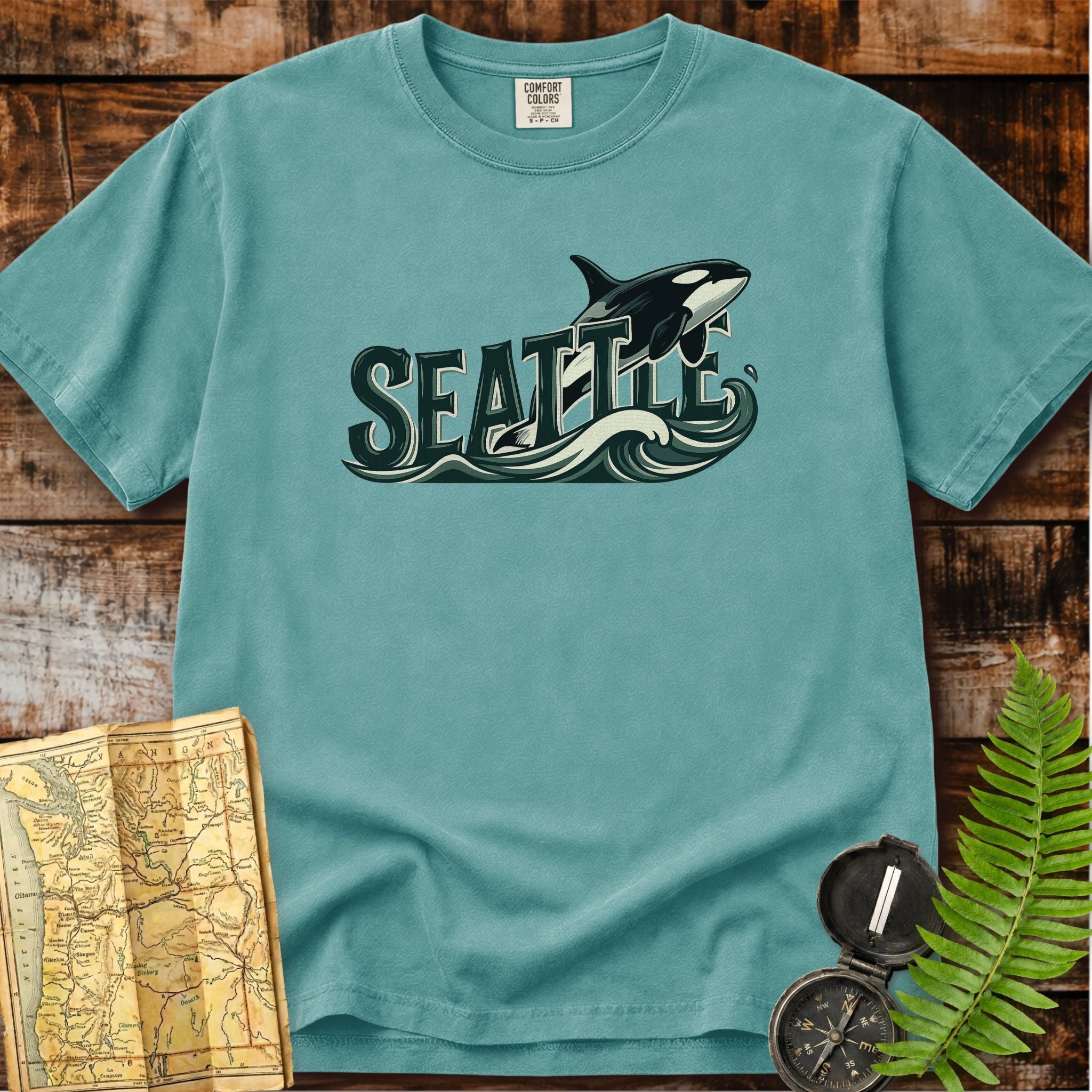 Seattle Washington | Orca Whale T-Shirt