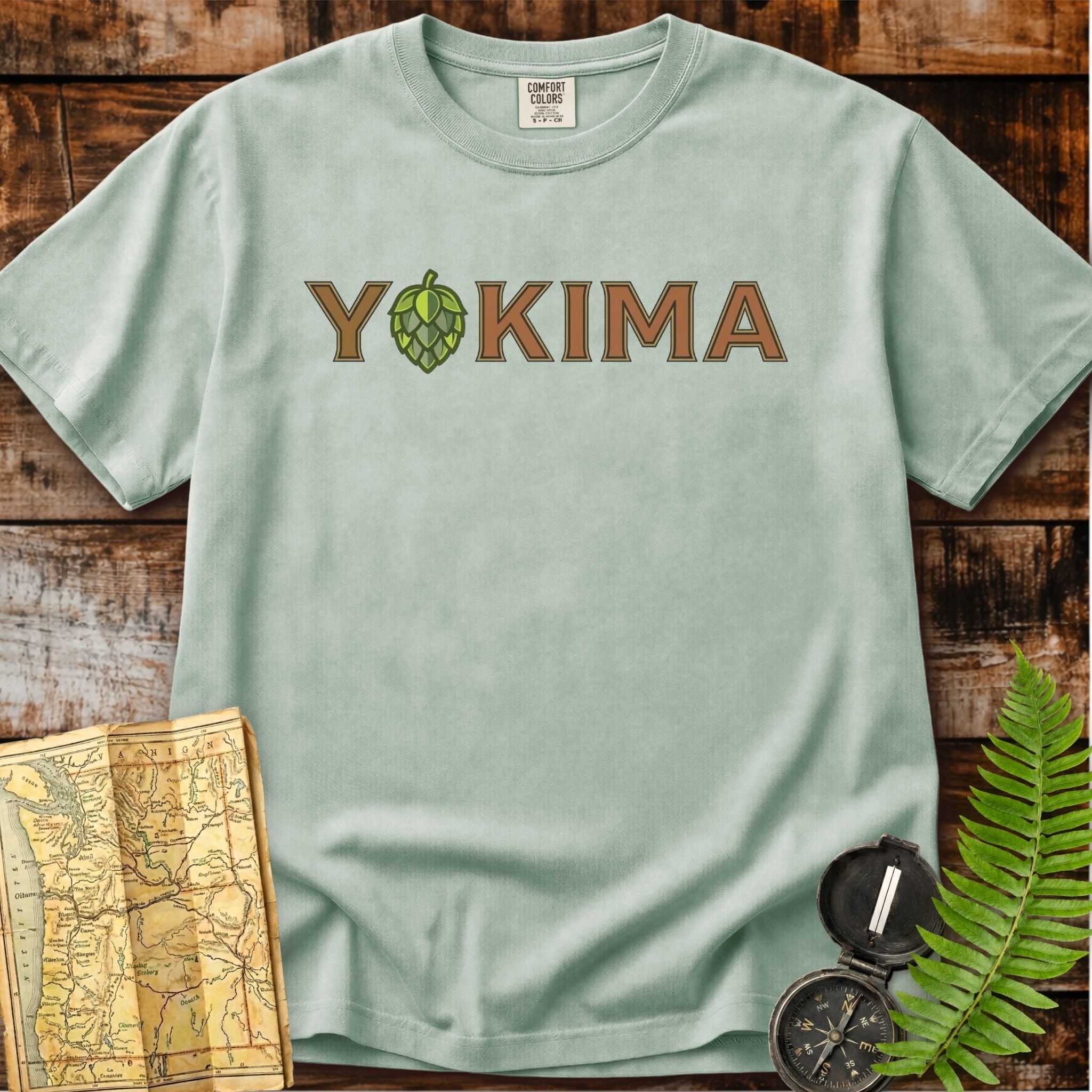 Yakima Washington | Hops Cone T-Shirt