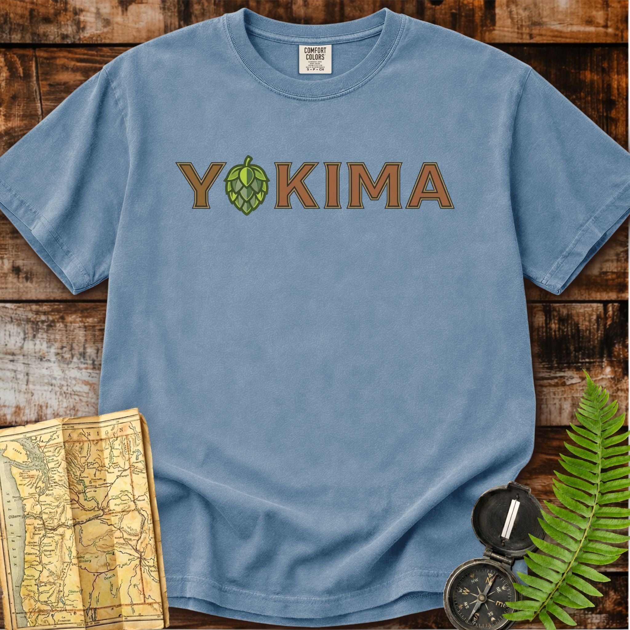 Yakima Washington | Hops Cone T-Shirt