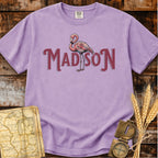 Madison Wisconsin | Pink Flamingo T-Shirt