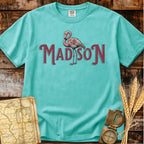 Madison Wisconsin | Pink Flamingo T-Shirt
