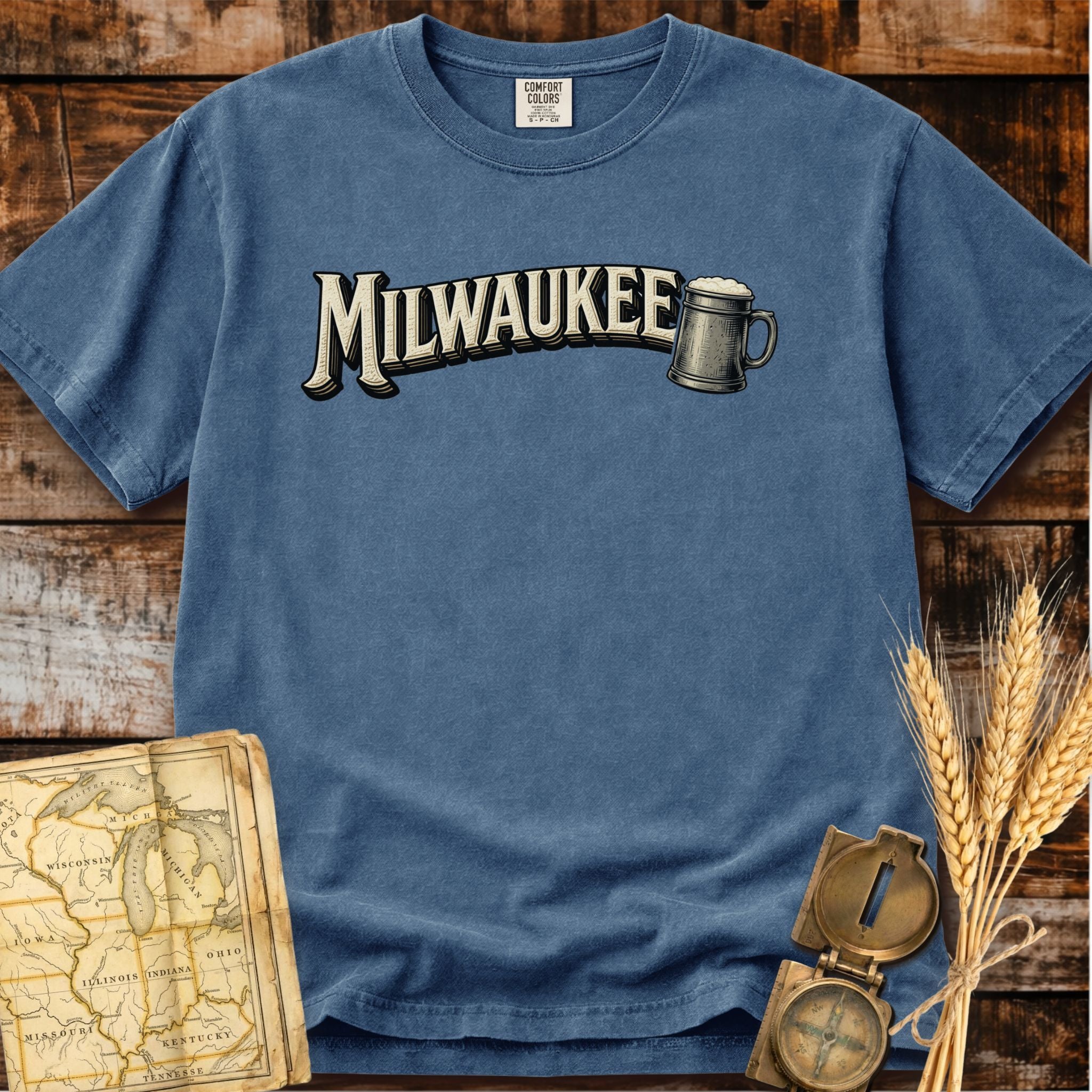 Milwaukee Wisconsin | Beer Stein T-Shirt