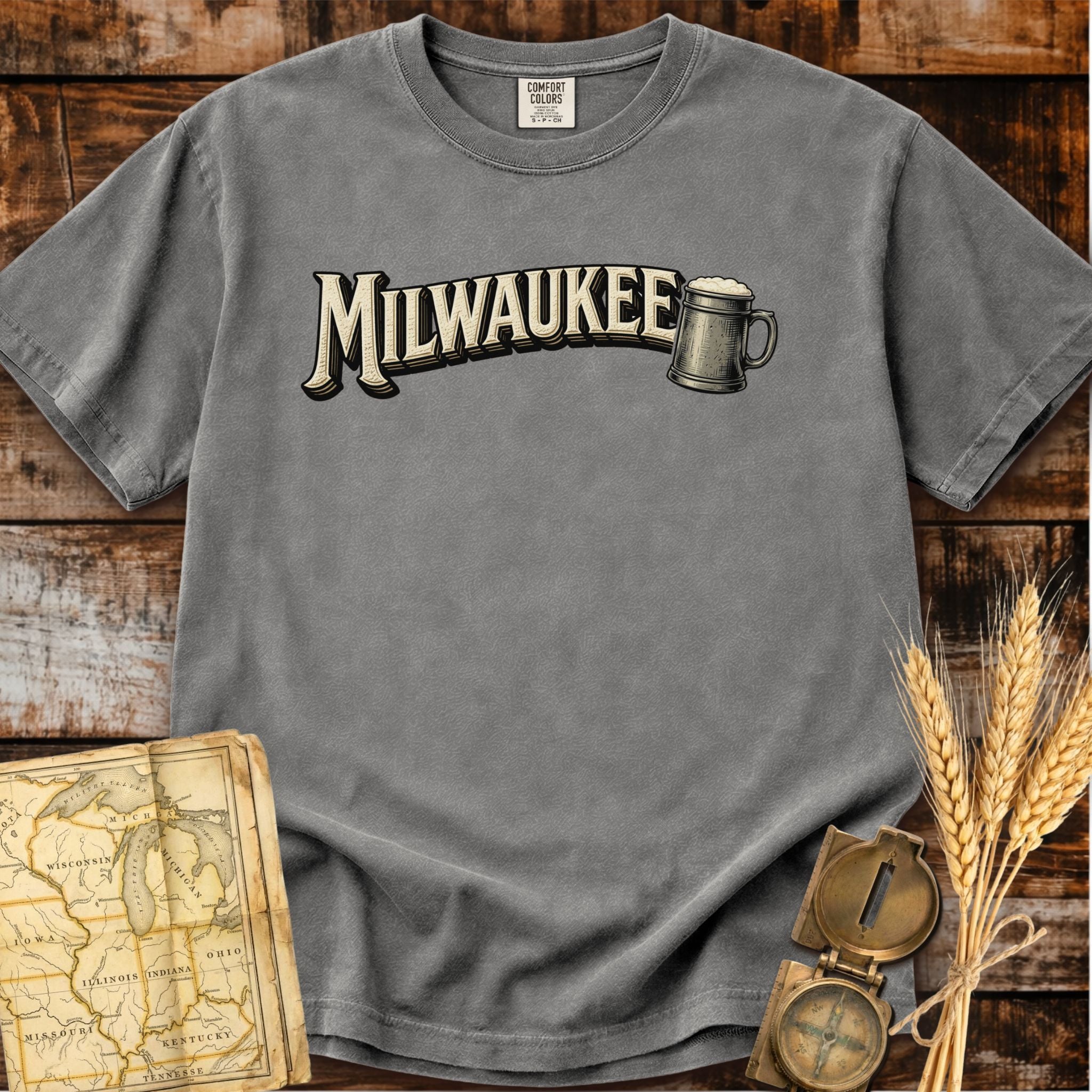 Milwaukee Wisconsin | Beer Stein T-Shirt