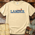 Lander Wyoming | Roadrunner Sign T-Shirt