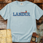 Lander Wyoming | Roadrunner Sign T-Shirt
