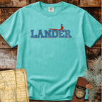 Lander Wyoming | Roadrunner Sign T-Shirt