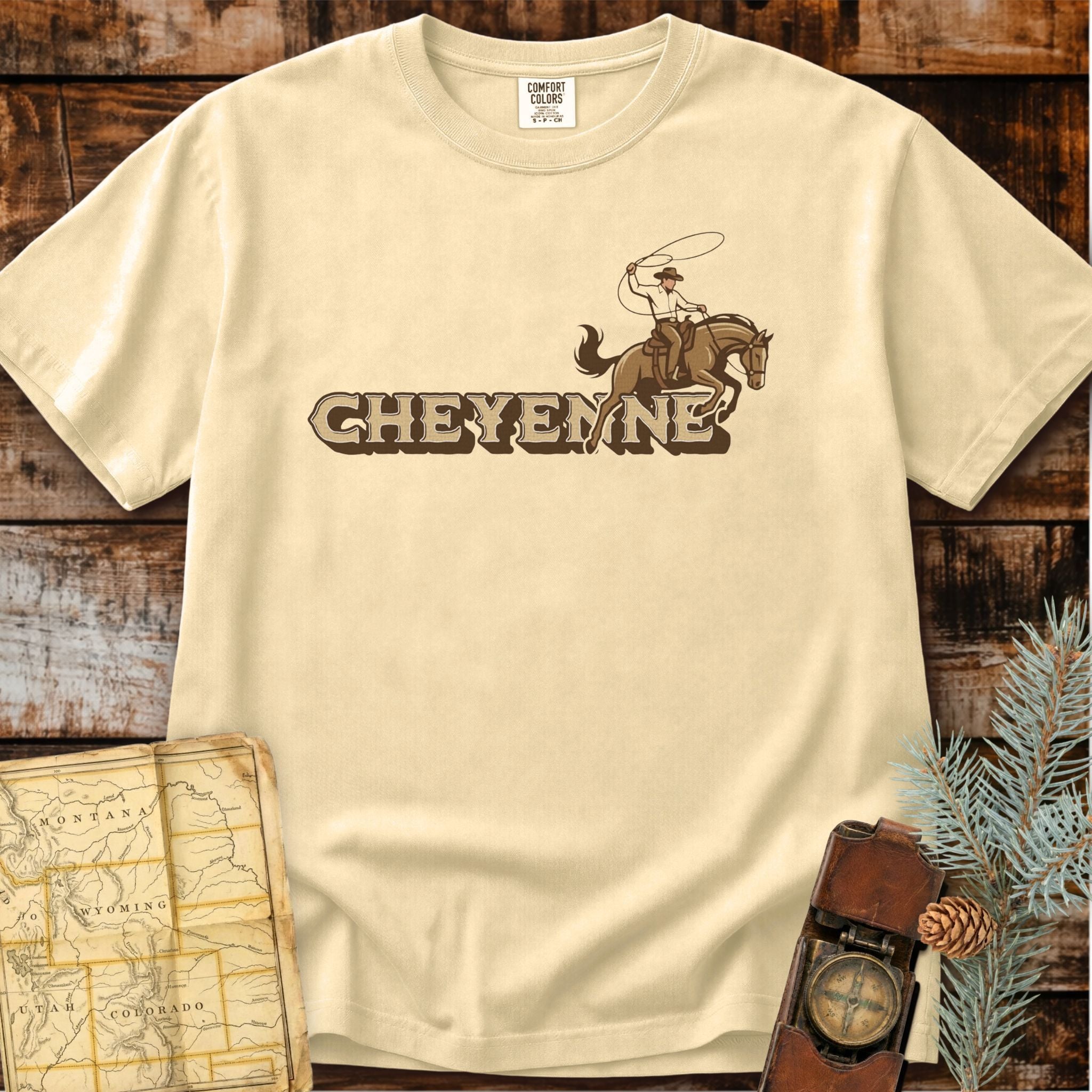 Cheyenne Wyoming | Rodeo Rider T-Shirt