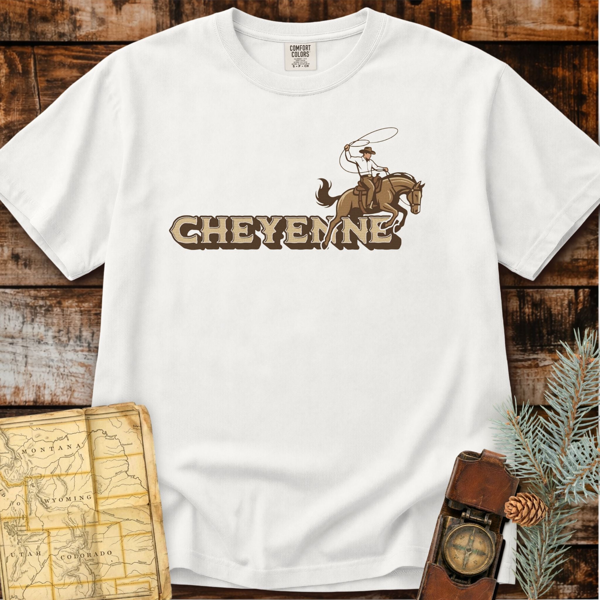 Cheyenne Wyoming | Rodeo Rider T-Shirt